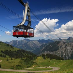 Fellhornbahn GmbH - Fellhornbahn und Wanderwege im Sommer
