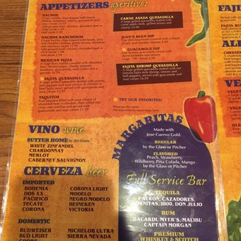 Casa Lupe - Menu - Mexican Near Me - Yuba City, California