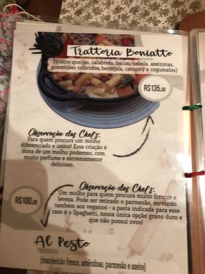 Menu photo 2 Trattoria Boniatto Gramado, RS