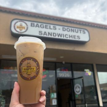 Happy Bagels and Donuts - Vietnamese Coffee - Donuts Near Me - Downey, California Happy Bagels and Donuts - Vietnamese Coffee - Donuts Near Me - Downey, California
