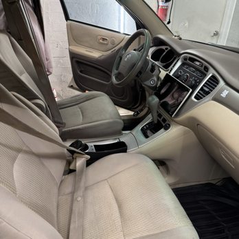 Steam Green - After front seat - Auto Detailing Near Me - University Place, Washington