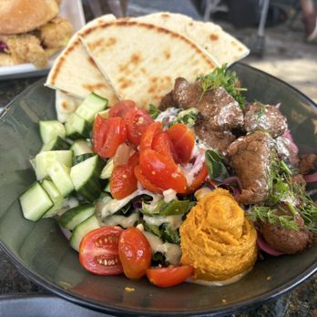 The Plot - Chickën Shawarma Bowl - Vegan Near Me - Costa Mesa, California The Plot - Chickën Shawarma Bowl - Vegan Near Me - Costa Mesa, California
