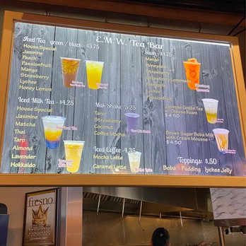 EMW China Bistro Express - Boba menu - Chinese Near Me - Fresno, California EMW China Bistro Express - Boba menu - Chinese Near Me - Fresno, California