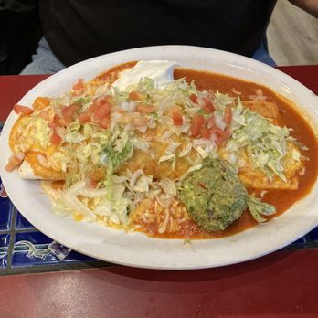 Cantarito Mexican Restaurant - Supreme Burrito - Mexican Near Me - Spokane, Washington