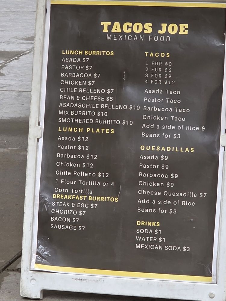 Tacos Joe Logo
