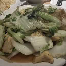 Tofu Stir with Baby Bok-Chow and Naba Cabbage Tofu Stir with Baby Bok-Chow and Naba Cabbage