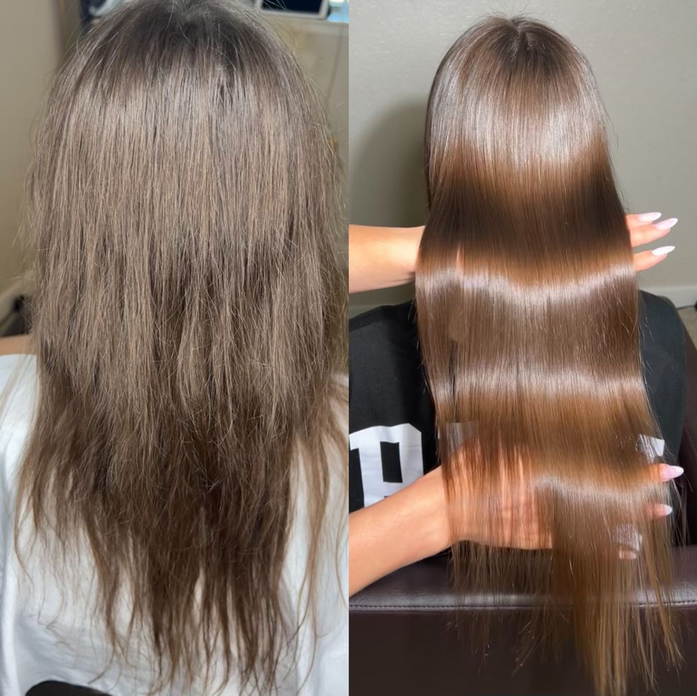 Keratin treatment Logo