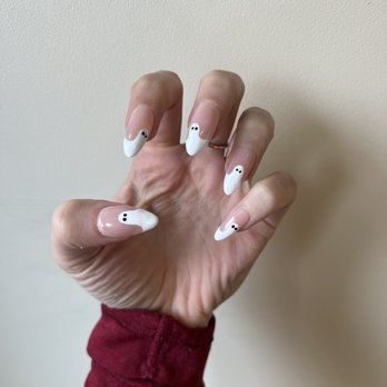Lacquer Gallery - Halloween nails by Anna (Level 1 Gel X) - Nail Salons Near Me - Columbus, Ohio