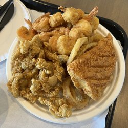Liberty Bell Roast Beef and Seafood - Fisherman's Platter
