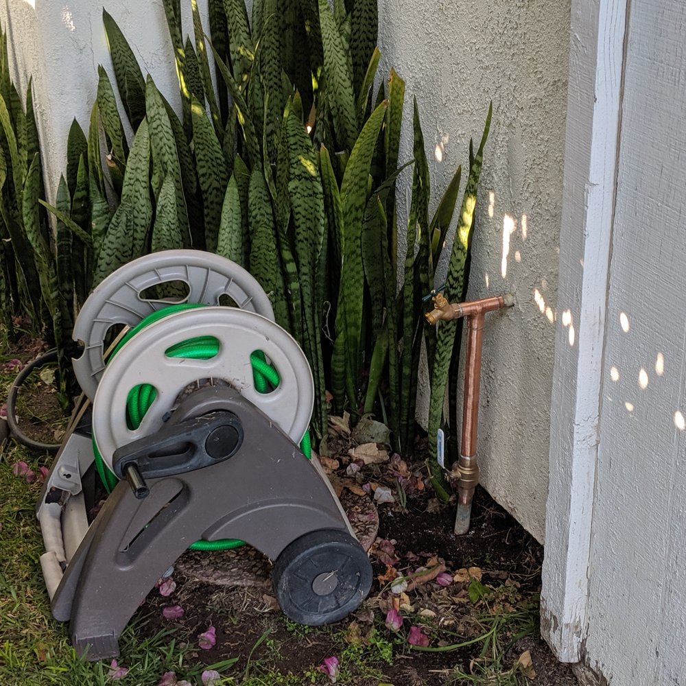 Simpex Repipe & Plumbing - After: New quarter turn valve and new bib, thanks Simpex! - Plumbing Near Me - Irvine, California Simpex Repipe & Plumbing - After: New quarter turn valve and new bib, thanks Simpex! - Plumbing Near Me - Irvine, California