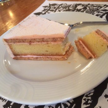 Wirtschaft Brandenberg - Zuger Kirschtorte - A local specialty  (Zug Cherry Torte). Delicious -  not too sweet. - Swiss Food Near Me - Zug, ZG