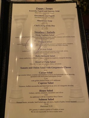 Menu photo 1 Venuti's Addison, IL Menu photo 1 Venuti's Addison, IL