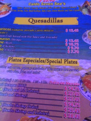 Menu photo 8 Mariscos Linda Los Angeles, CA