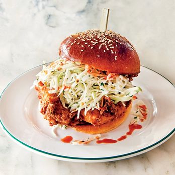 Lilis Vegan Breakfast - a pulled pork sandwich with coleslaw slaw - Vegan Near Me - Culver City, California Lilis Vegan Breakfast - a pulled pork sandwich with coleslaw slaw - Vegan Near Me - Culver City, California