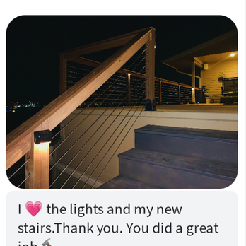 Sun and Soul Homes - the lights and my new stairs thank you you did a great job - General Contractors Near Me Sun and Soul Homes - the lights and my new stairs thank you you did a great job - General Contractors Near Me
