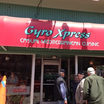 Gyro Xpress - Front entrance on Castro - Mediterranean Near Me - San Francisco, California