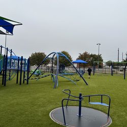 Harmon Park - All new playground! With lots of accessible features. Not much for toddlers, if you have younger kids.