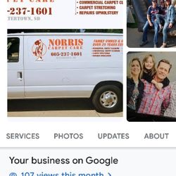 Norris Carpet Care - Me and my family.