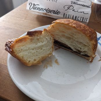 Colette Bakery - Cross section pain au chocolate & kouign amann - Bakeries Near Me - Medford, Massachusetts