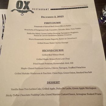 Ox - Argentine Near Me - Portland, Oregon