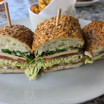 Nick's On 2nd - The chicken sandwich with fries - New American Near Me - Long Beach, California Nick's On 2nd - The chicken sandwich with fries - New American Near Me - Long Beach, California