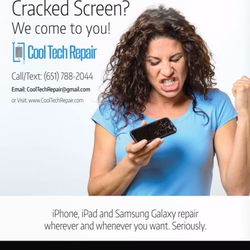 Cool Tech Repair - Local onsite iphone screen repair at your home or office. We travel to you! Repairs take between 15-20 minutes to complete. Book today!