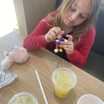 Jollibee - Pineapple Quenzer and my daughter playing with the kids meal toy the Jollibee toy - Fast Food Near Me - Bakersfield, California Jollibee - Pineapple Quenzer and my daughter playing with the kids meal toy the Jollibee toy - Fast Food Near Me - Bakersfield, California