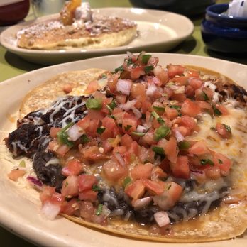 Snooze, an A.M. Eatery - Huevos rancheros with soyrizo - Breakfast & Brunch Near Me - Addison, Texas