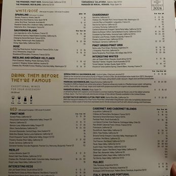 Seasons 52 - Menu 6/2025 - New American Near Me - San Antonio, Texas