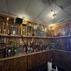Frostproof BBQ Company - Wall of awards.