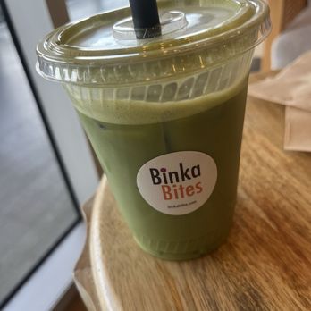 Binka Bites - Millbrae - Matcha Pistachio Latte - Desserts Near Me - Millbrae, California