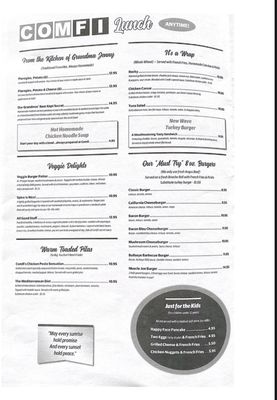 Menu photo 8 Comfi of Belmar Belmar, NJ Menu photo 8 Comfi of Belmar Belmar, NJ