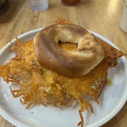 Breakfast Bagel Sandwich