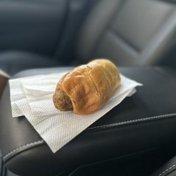 Couldn't resist. Spicy boudin in the car