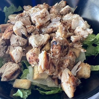 Suppa's pizza - Chicken Caesar Salad. 23.99$ or so. Wayyy too expensive but very good. Lots of chicken. Huge Parmesan flakes. - Pizza Near Me - Londonderry, New Hampshire Suppa's pizza - Chicken Caesar Salad. 23.99$ or so. Wayyy too expensive but very good. Lots of chicken. Huge Parmesan flakes. - Pizza Near Me - Londonderry, New Hampshire