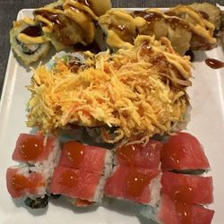 Amy's Dumpling House - No longer the dumpling house and it's now and all you can eat sushi bar for $23 and it's not good  Incredibly mediocre