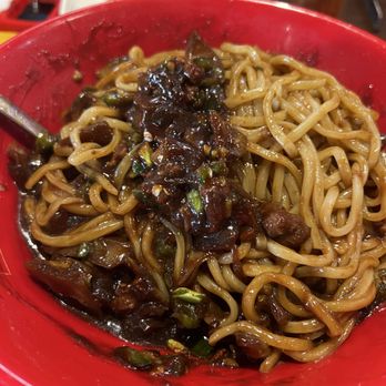 Kim's Noodle - Chili black bean noodles - Korean Near Me - North York, Ontario Kim's Noodle - Chili black bean noodles - Korean Near Me - North York, Ontario