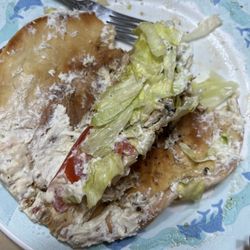 Little Greek Fresh Grill - Greek Chicken Pita