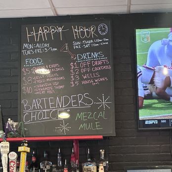 The Tipsy Crawfish - Happy Hour Menu - Coffee & Tea Near Me - McKinney, Texas