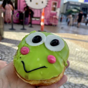 Hello Kitty Cafe - Keroppi donut - Desserts Near Me - Las Vegas, Nevada