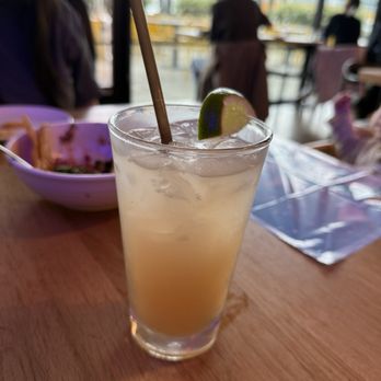 Afuri - Housemade Ginger Ale (ginger, lime, bitters, and soda) for $5 - Ramen Near Me - Houston, Texas
