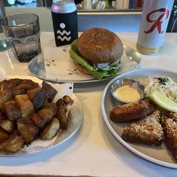 Local Tide - Crispy Potatoes, Salmon Sandwich, Shrimp Toast - Seafood Near Me - Seattle, Washington Local Tide - Crispy Potatoes, Salmon Sandwich, Shrimp Toast - Seafood Near Me - Seattle, Washington
