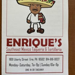 Enrique’s Southeast Mexico Taqueria & Tortilleria