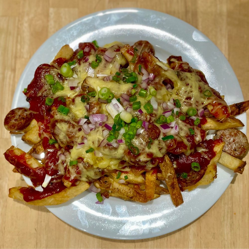 Beda's Biergarten - Currywurst Pommes Frites - German Near Me - San Luis Obispo, California Beda's Biergarten - Currywurst Pommes Frites - German Near Me - San Luis Obispo, California