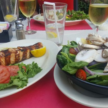 Tessaro's - Salmon and a spinach salad. - Steakhouses Near Me - Pittsburgh, Pennsylvania