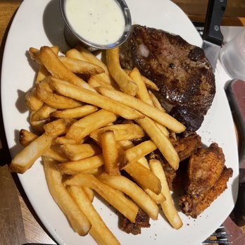 Outback Steakhouse - Sirloin and wings combo with frys - Steakhouses Near Me - Covina, California Outback Steakhouse - Sirloin and wings combo with frys - Steakhouses Near Me - Covina, California