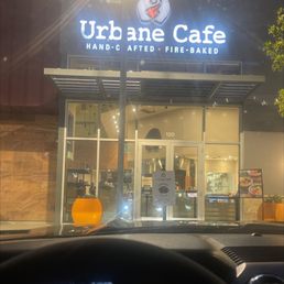 Exterior outside entrance of Urbane Cafe - The entrance curbside pick up baby :) - Los Angeles, California Exterior outside entrance of Urbane Cafe - The entrance curbside pick up baby :) - Los Angeles, California