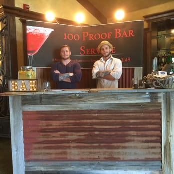 100 Proof Bar Service - Bartenders Near Me