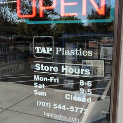 TAP Plastics - Store hours