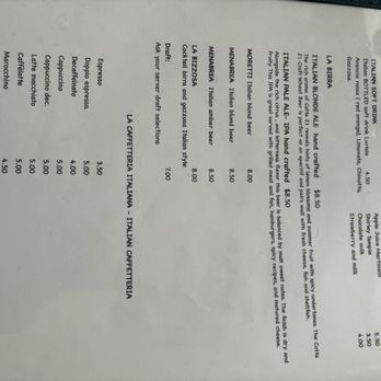 Amore Mio Italian Bistro - Menu 3/2024 - Italian Near Me - Placerville, California